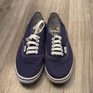 Navy blue Vans